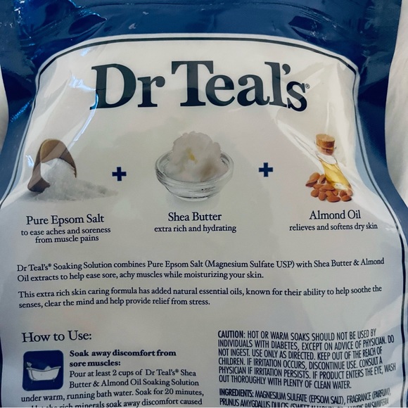 NWT Dr Teals Pure Epsom Salt Soaking Solution - Picture 2 of 7